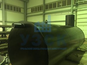 Резервуар горизонтальный стальной наземный в Ангарске