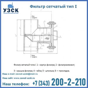 Фильтр сетчатый ФС по Т-ММ-11-2003 в Ангарске