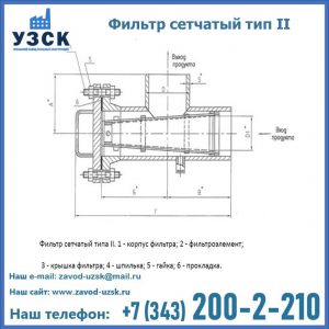 Фильтр сетчатый ФС по Т-ММ-11-2003 в Ангарске