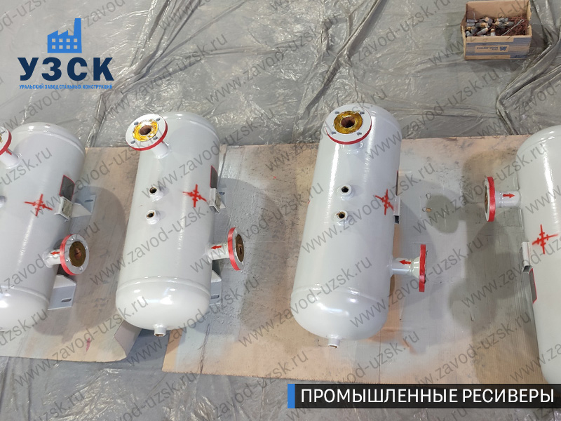 фотография емкостных ресиверов газа Ангарск