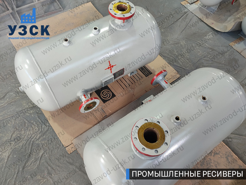 фотография промышленных ресиверовдля газа Ангарск